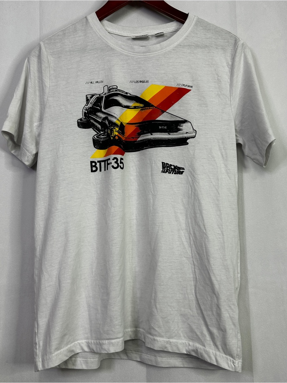Back To The Future Shirt BTTF-35 California Vintage Retro Medium Unisex Pullover